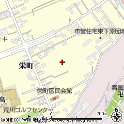 群馬県沼田市栄町周辺の地図