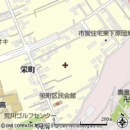 群馬県沼田市栄町周辺の地図