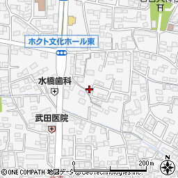 長野県長野市栗田160周辺の地図