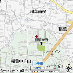 長野県長野市稲葉2038-6周辺の地図