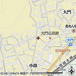 長野県長野市安茂里3932周辺の地図
