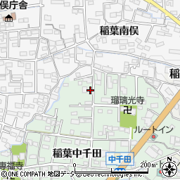 長野県長野市稲葉2287周辺の地図