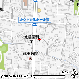 長野県長野市栗田178周辺の地図