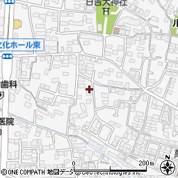 長野県長野市栗田143-5周辺の地図