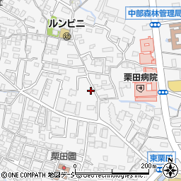 長野県長野市栗田48周辺の地図