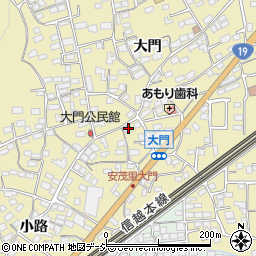 長野県長野市安茂里1240周辺の地図