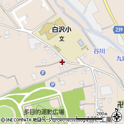 栃木県宇都宮市白沢町1646-7周辺の地図