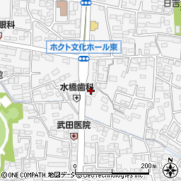 長野県長野市栗田179周辺の地図
