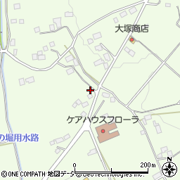 栃木県塩谷郡高根沢町上柏崎528周辺の地図