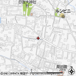 長野県長野市栗田581-5周辺の地図