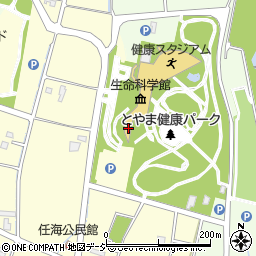 富山県庁　公社・会館・その他周辺の地図