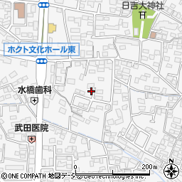 長野県長野市栗田156周辺の地図