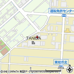 石川県金沢市東蚊爪町ラ34周辺の地図
