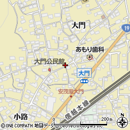 長野県長野市安茂里1266周辺の地図