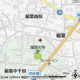 長野県長野市稲葉2029-14周辺の地図