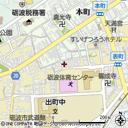 富山県砺波市表町16-10周辺の地図