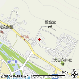 長野県須坂市大日向町167周辺の地図