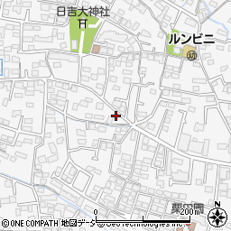 長野県長野市栗田581-2周辺の地図