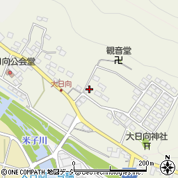 長野県須坂市大日向町166周辺の地図