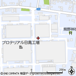 茨城県日立市日高町周辺の地図