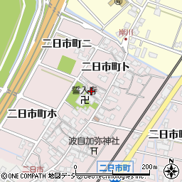 石川県金沢市二日市町チ95周辺の地図