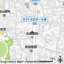 長野県長野市栗田180周辺の地図