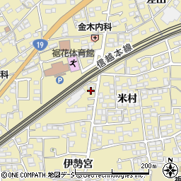 明和ゴム工業株式会社　長野営業所周辺の地図