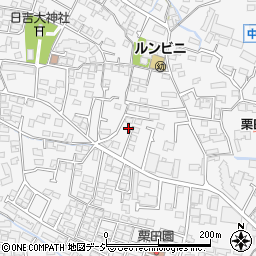 長野県長野市栗田59周辺の地図