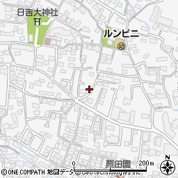 長野県長野市栗田599周辺の地図