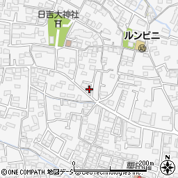 長野県長野市栗田582周辺の地図