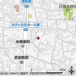 長野県長野市栗田162周辺の地図