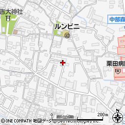長野県長野市栗田58周辺の地図