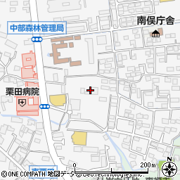 長野県長野市栗田712周辺の地図