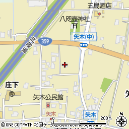 富山県砺波市矢木55-3周辺の地図