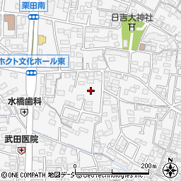 長野県長野市栗田151周辺の地図