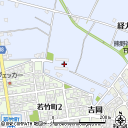 富山県富山市上野南町周辺の地図