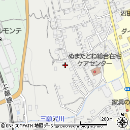 群馬県沼田市戸鹿野町252周辺の地図