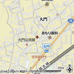 長野県長野市安茂里1242周辺の地図