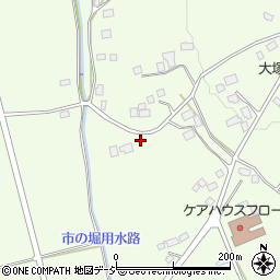 栃木県塩谷郡高根沢町上柏崎518周辺の地図