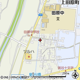 栃木県宇都宮市下田原町1772周辺の地図