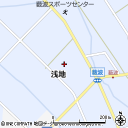 富山県小矢部市浅地288周辺の地図