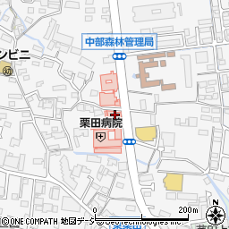 長野県長野市栗田695周辺の地図