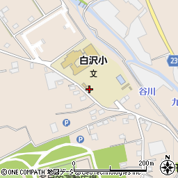 栃木県宇都宮市白沢町1645周辺の地図