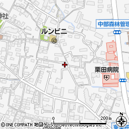 長野県長野市栗田615周辺の地図