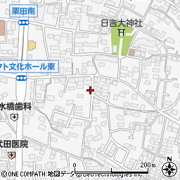 長野県長野市栗田147周辺の地図
