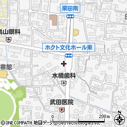 長野県長野市栗田173周辺の地図