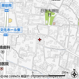 長野県長野市栗田550周辺の地図