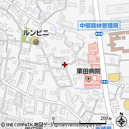 長野県長野市栗田624周辺の地図