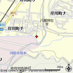 石川県金沢市岸川町チ61周辺の地図