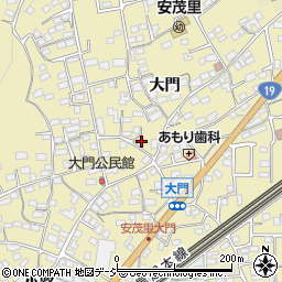 長野県長野市安茂里1244周辺の地図